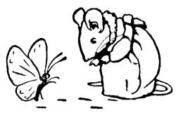 Mrs. Tittlemouse & Butterfly